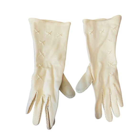 Lot Of 4 VTG 50s Sz 6 Ladies Elegant Evening Dress Gloves Kerrybrooke Multicolor - Picture 7 of 16